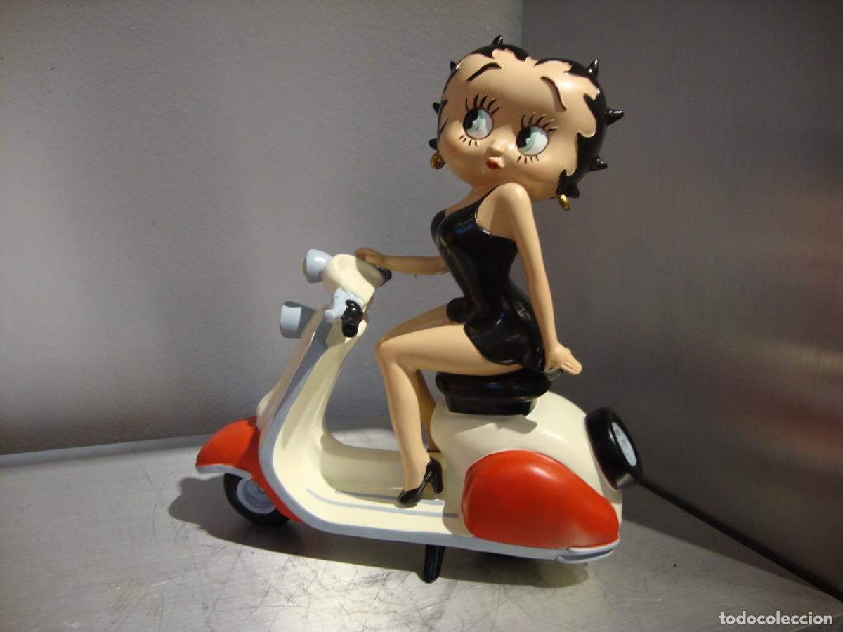 Arte: Betty boop escultura realizada en resina