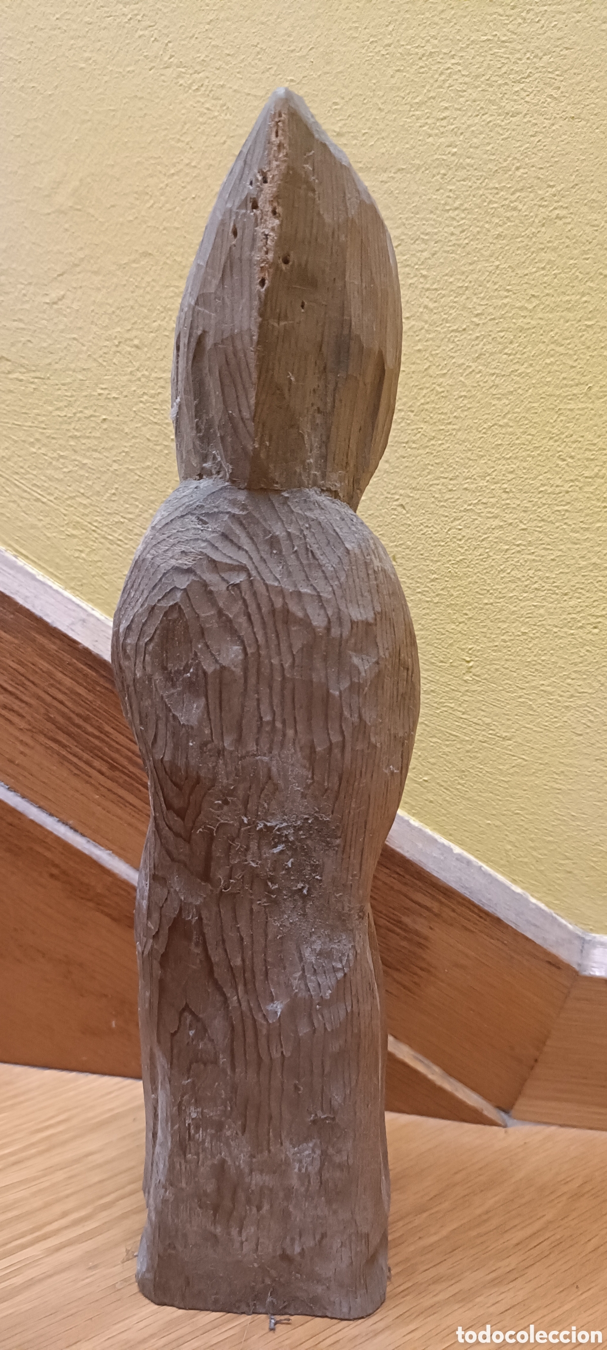 Arte: Santo madera con baston - Foto 3