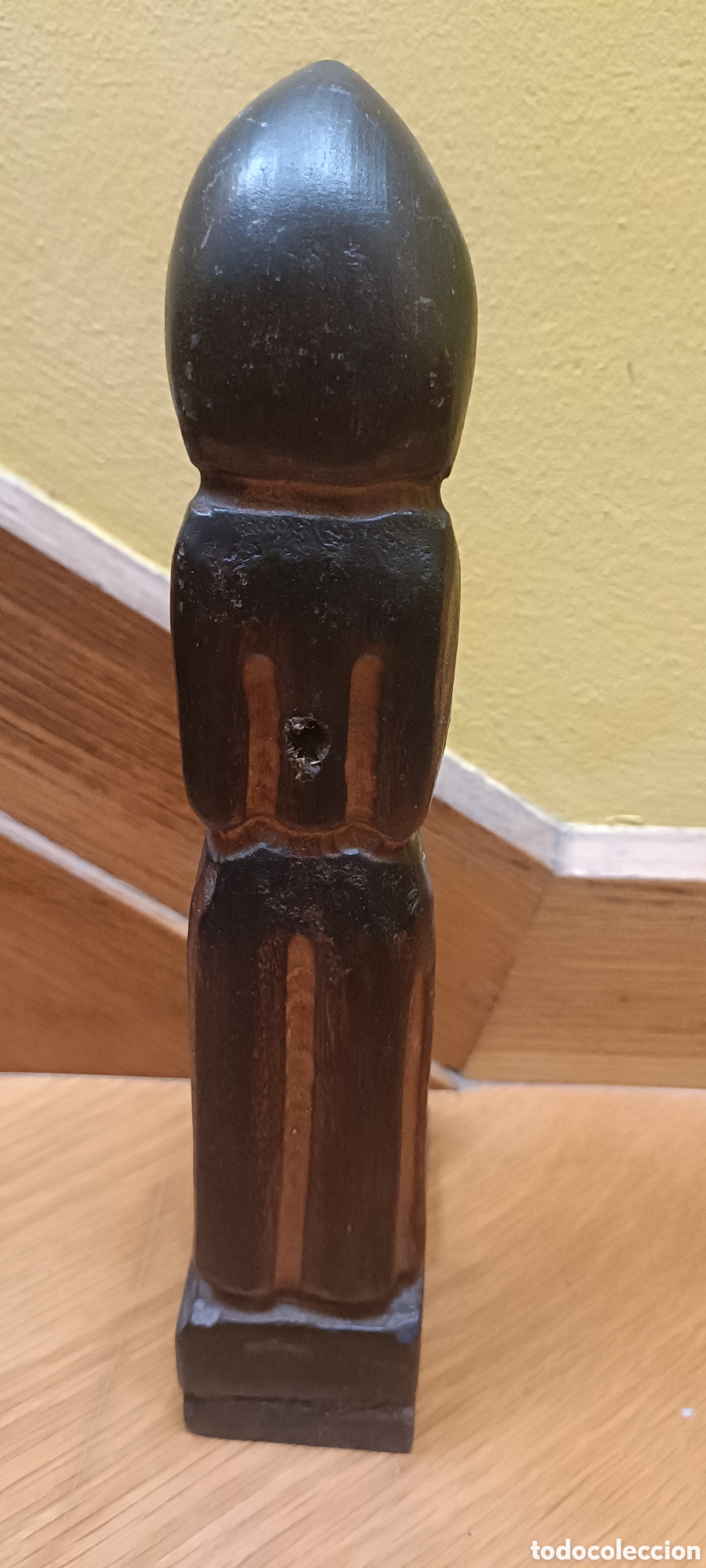 Arte: Frailecillo madera, con vela. - Foto 4