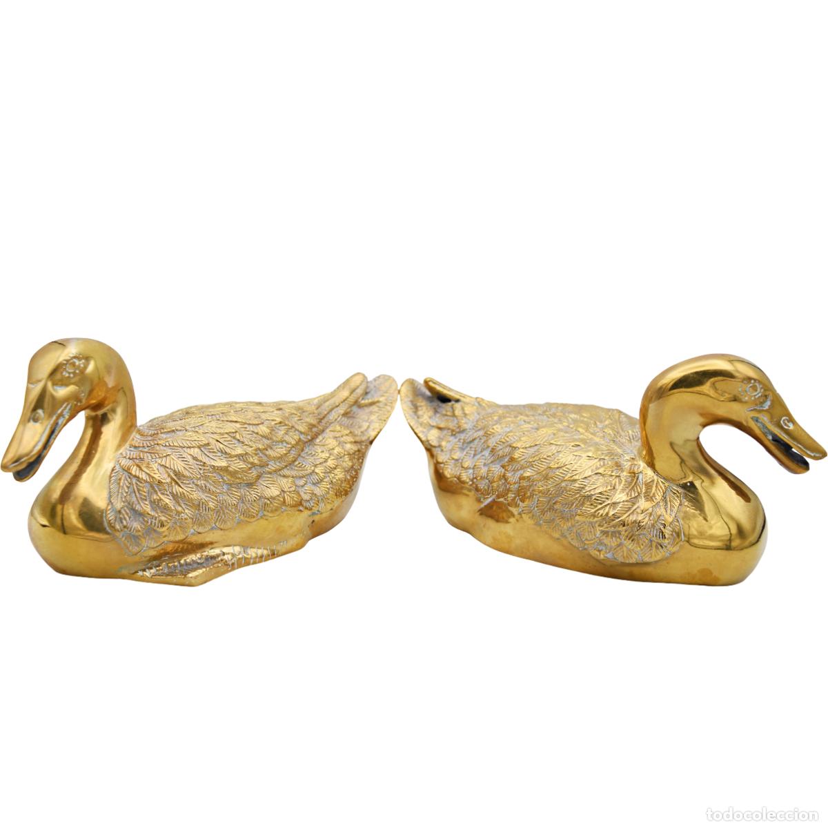 Arte: Patos figuras de bronce - Foto 2