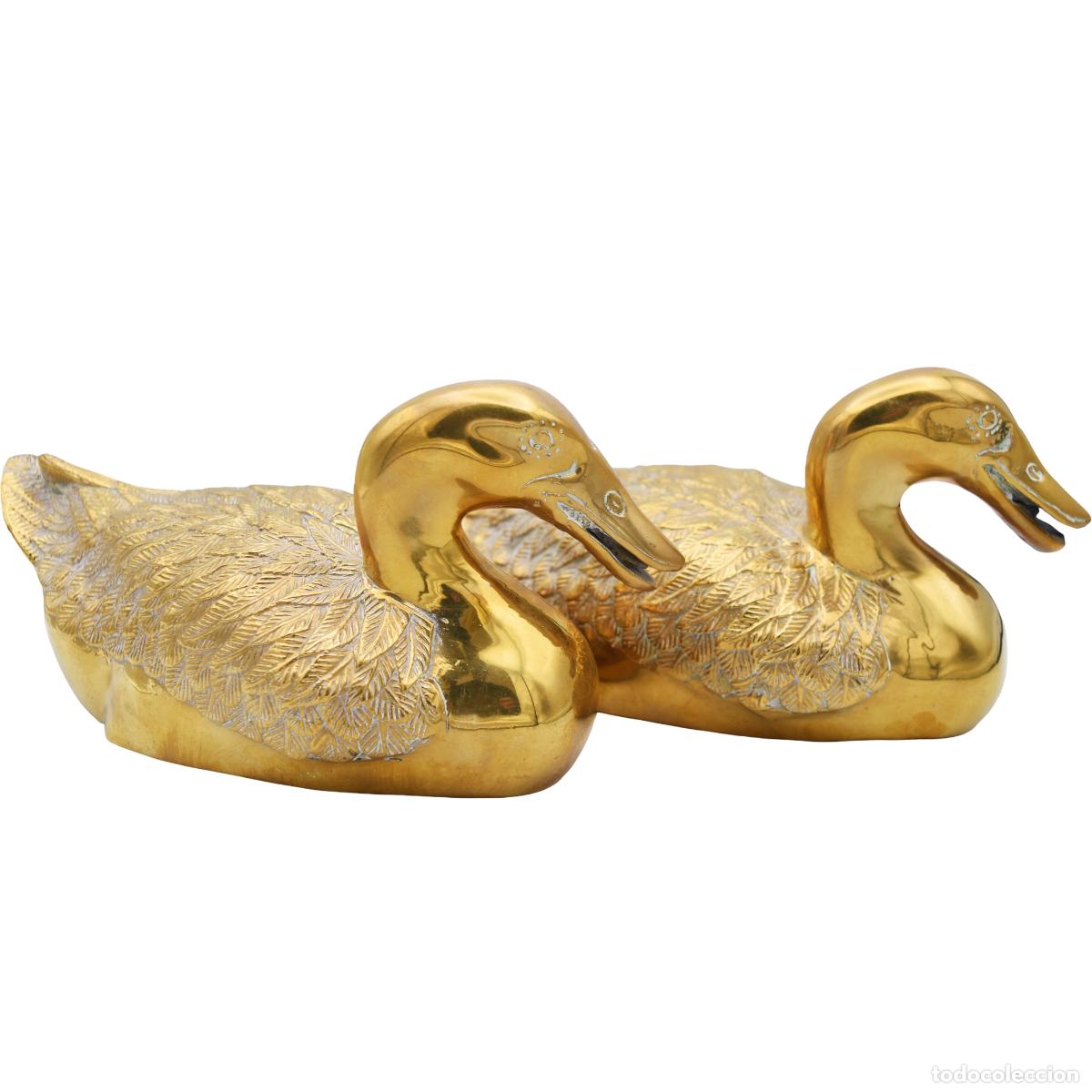Arte: Patos figuras de bronce - Foto 3