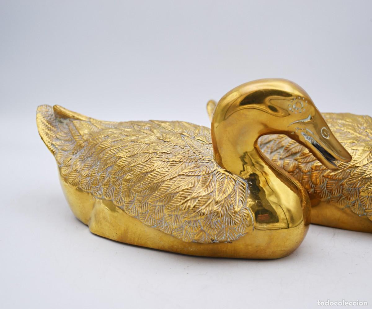Arte: Patos figuras de bronce - Foto 4