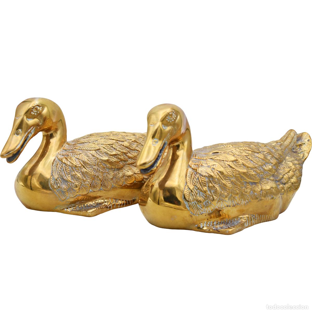 Arte: Patos figuras de bronce - Foto 5