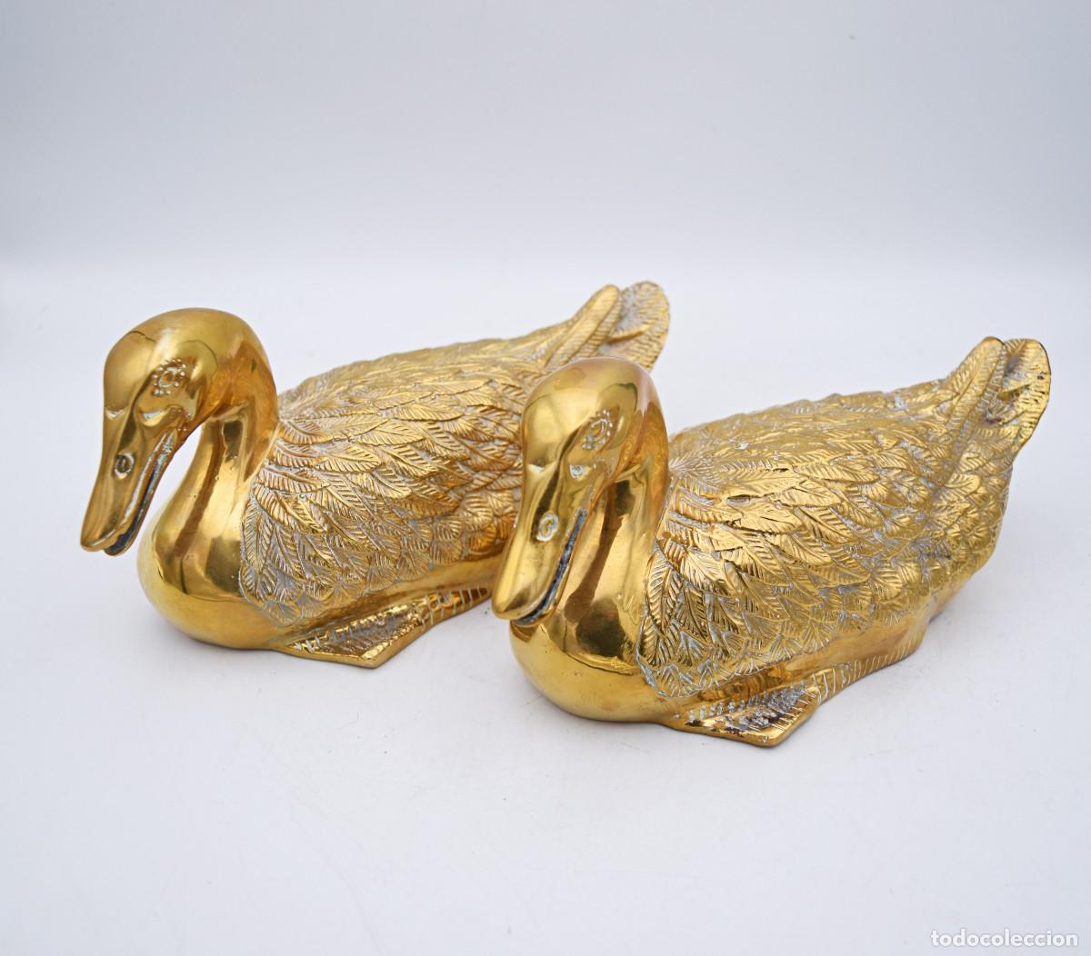 Arte: Patos figuras de bronce - Foto 6
