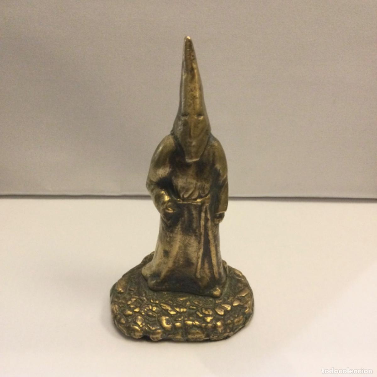 Arte: Pap&oacute;n / Nazareno en bronce macizo. 12 cms.