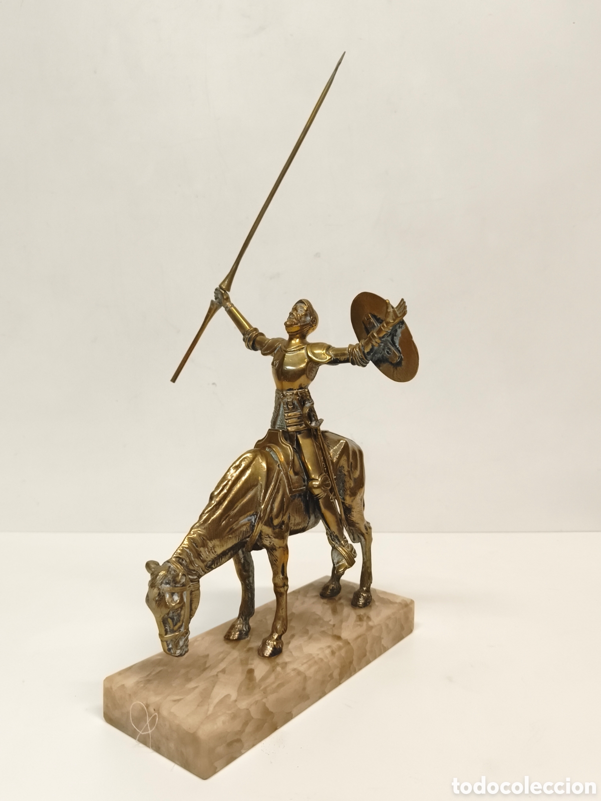 Arte: Figura de quijote en bronce de Arte Zumel
