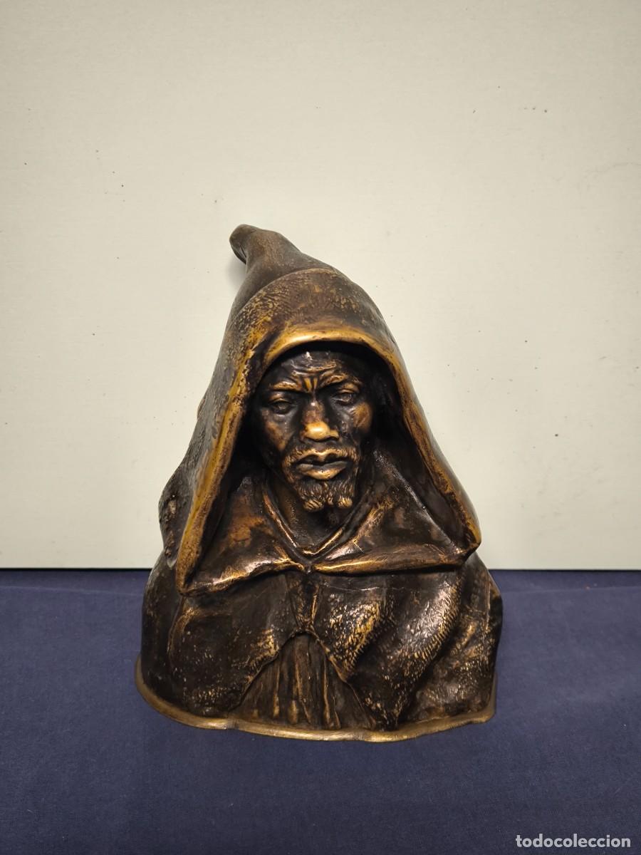 Arte: EL BUSTO DE SALEM FIRMADO POR E.L ROSSEAU EPOCA S.XIX