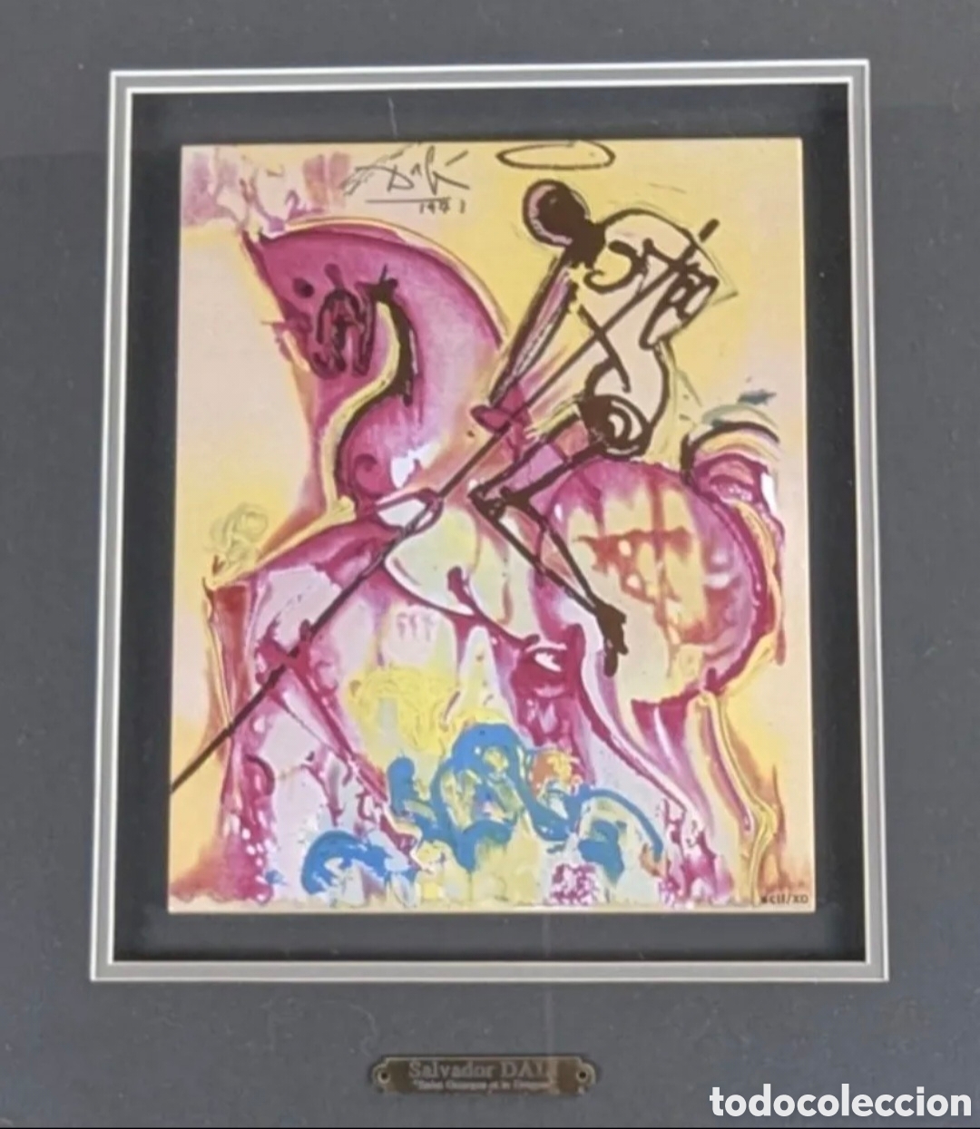 Arte: Azulejo de Salvador Dal&iacute; solo 490 ejemplares con certificado de autenticidad