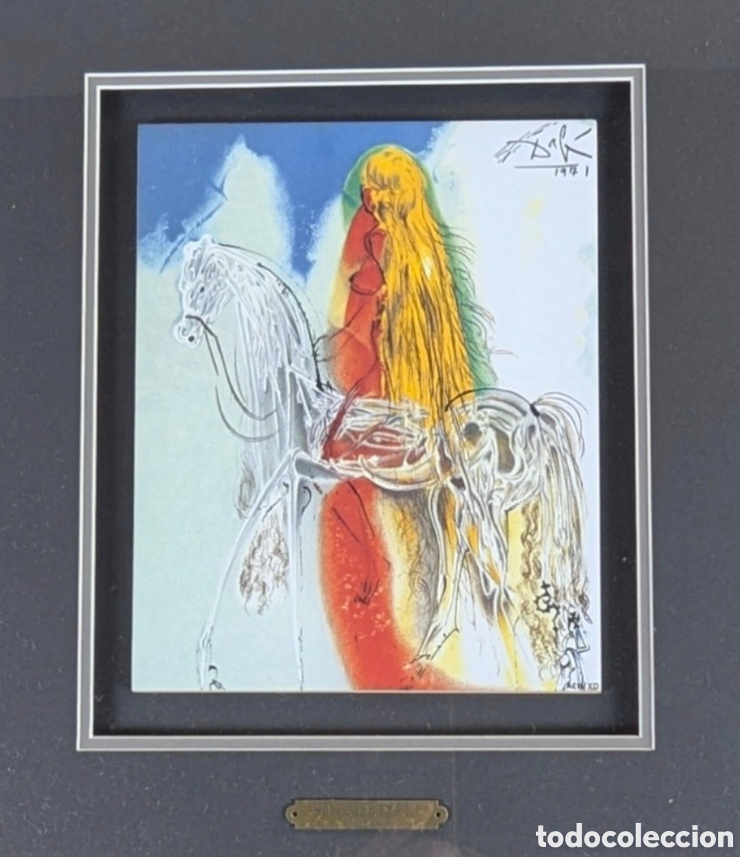 Arte: Azulejo de Salvador Dal&iacute; solo 490 ejemplares con certificado de autenticidad