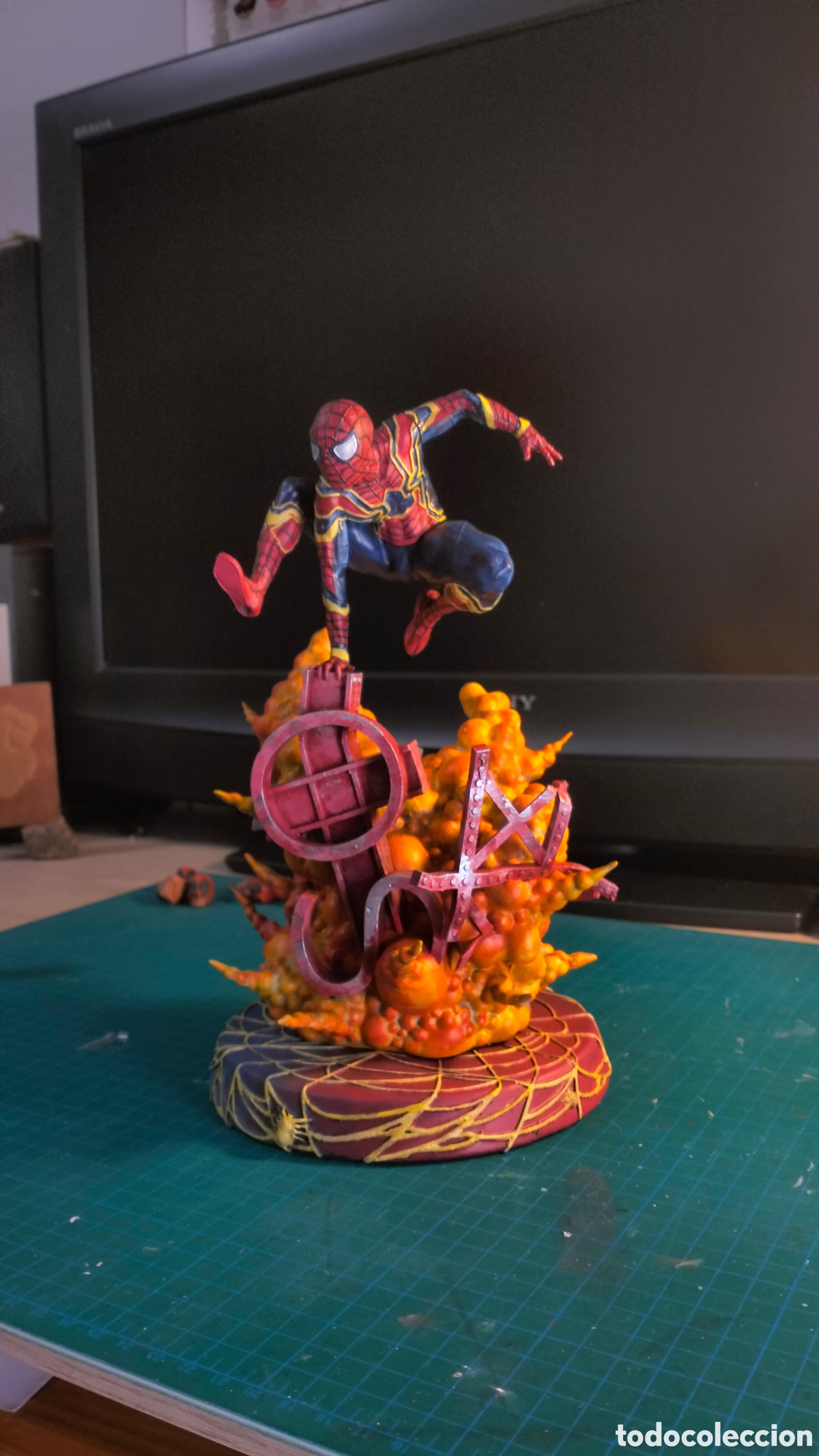 Arte: Figura Spiderman Tom Holland