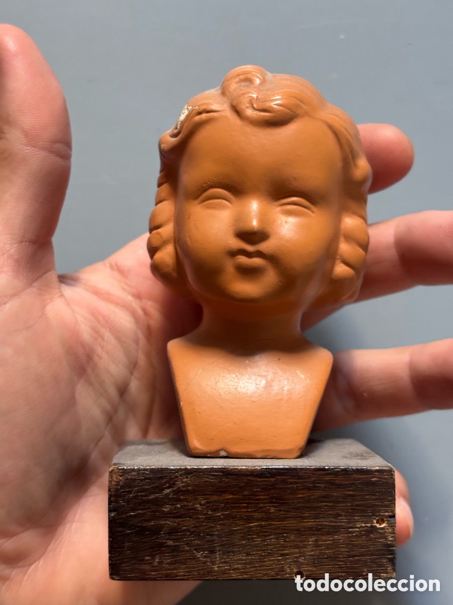 Arte: Antigua figura de terracota a&ntilde;os 1970