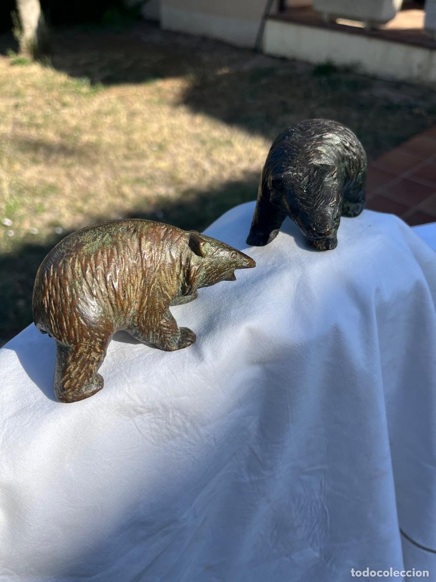 Arte: Escultura, Osos( pareja) bronce