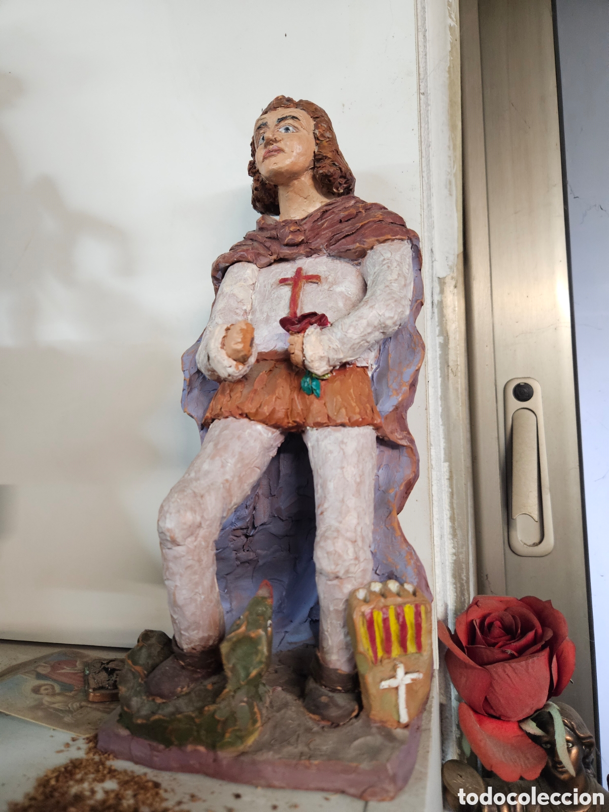 Arte: Sant Jordi - San Jorge terracota