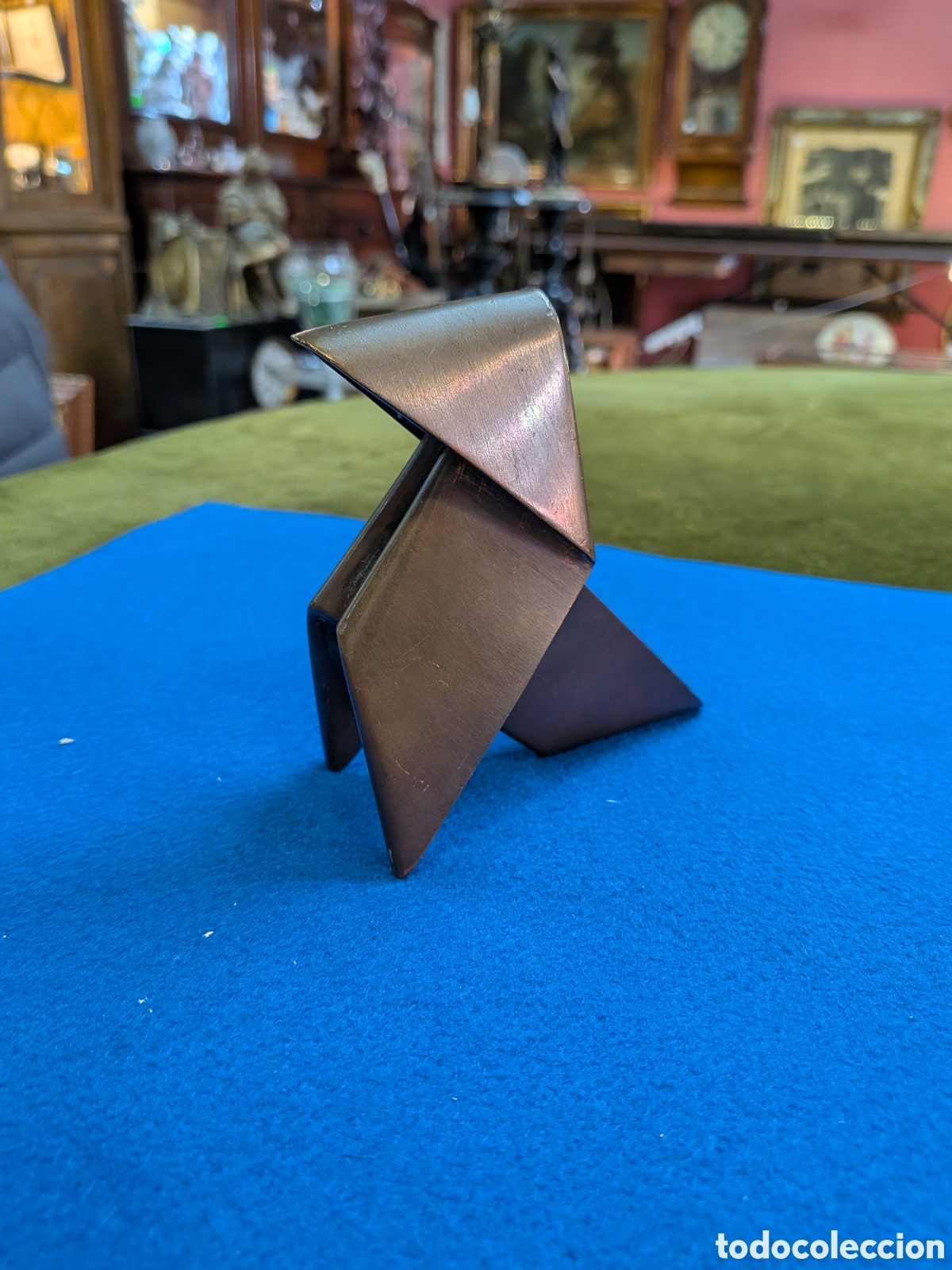 Kunst: Escultura en bronce, Pajarita. REF-3450