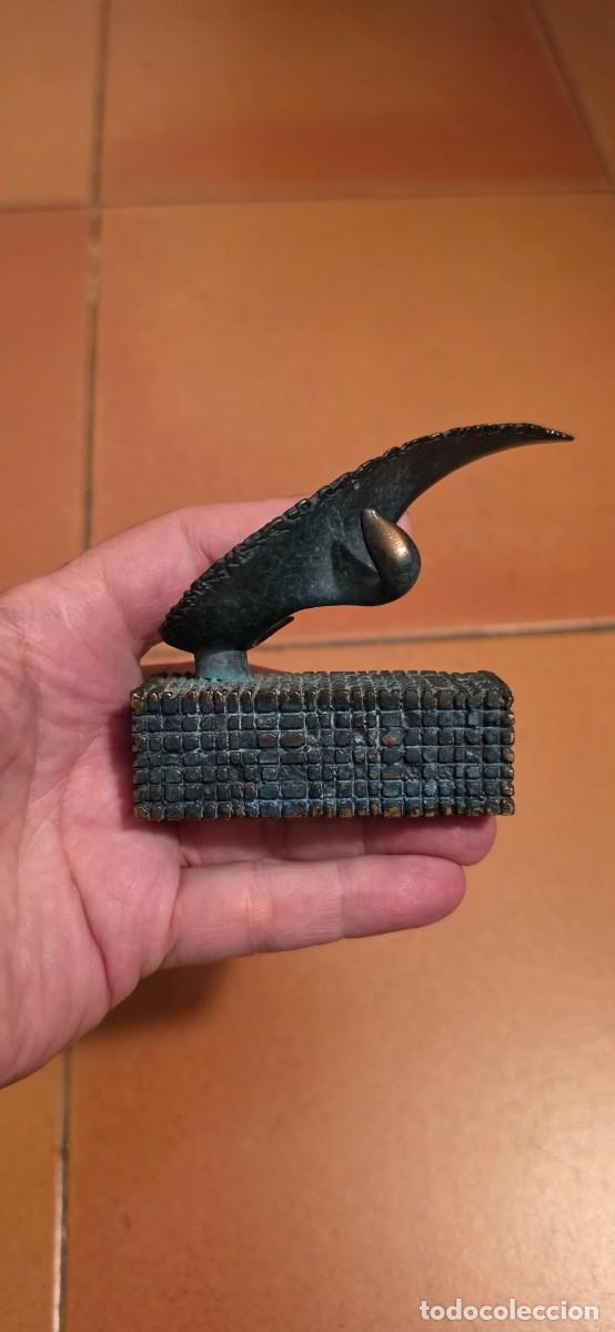 Arte: Preciosa escultura peque&ntilde;a de bronce
