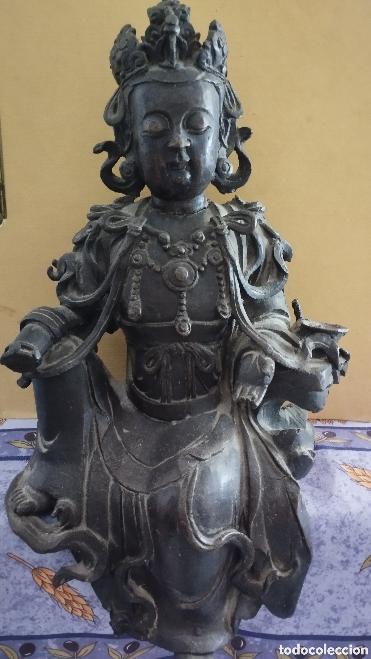 Arte: Escultura china de bronce.. antigua