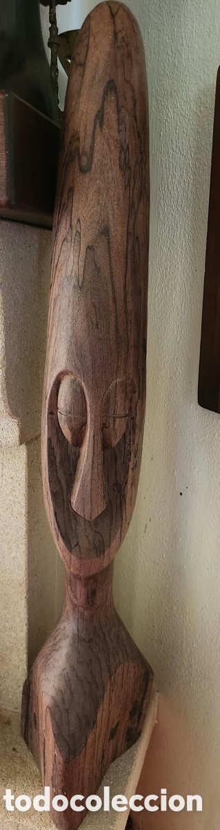 Arte: Escultura de madera A&ntilde;os 70