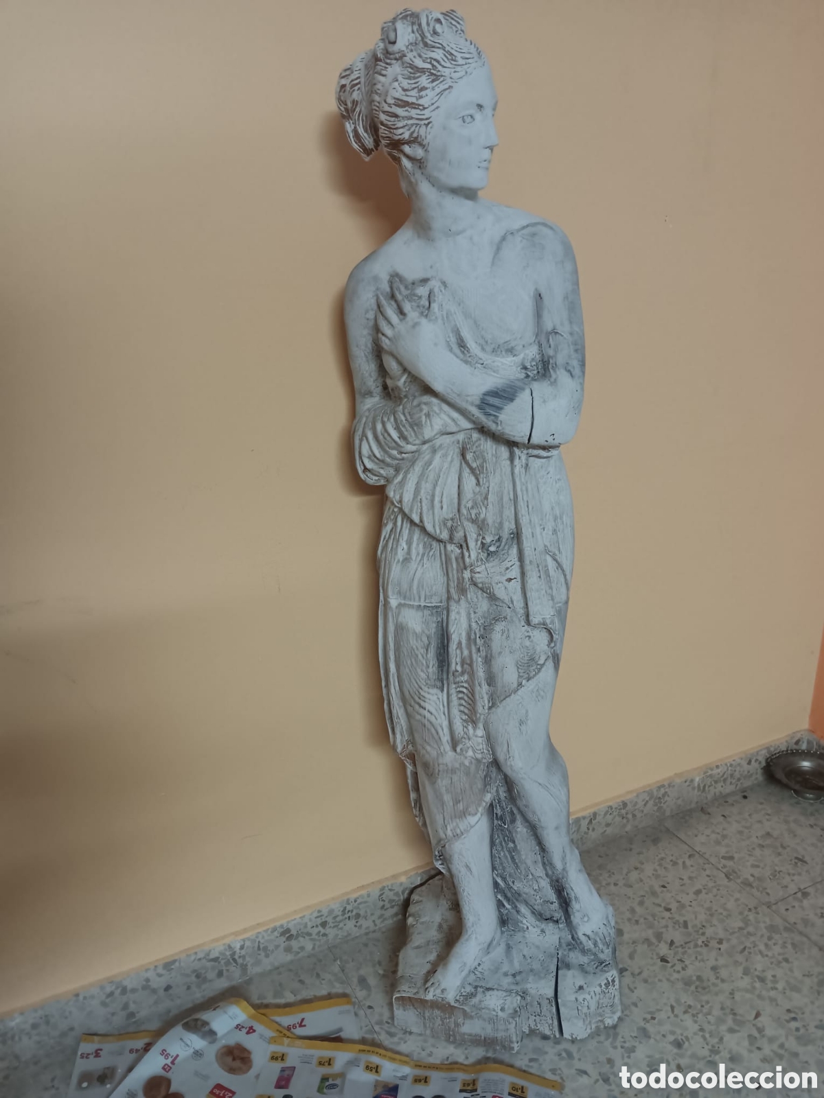 Arte: VENUS ESCULTURA madera
