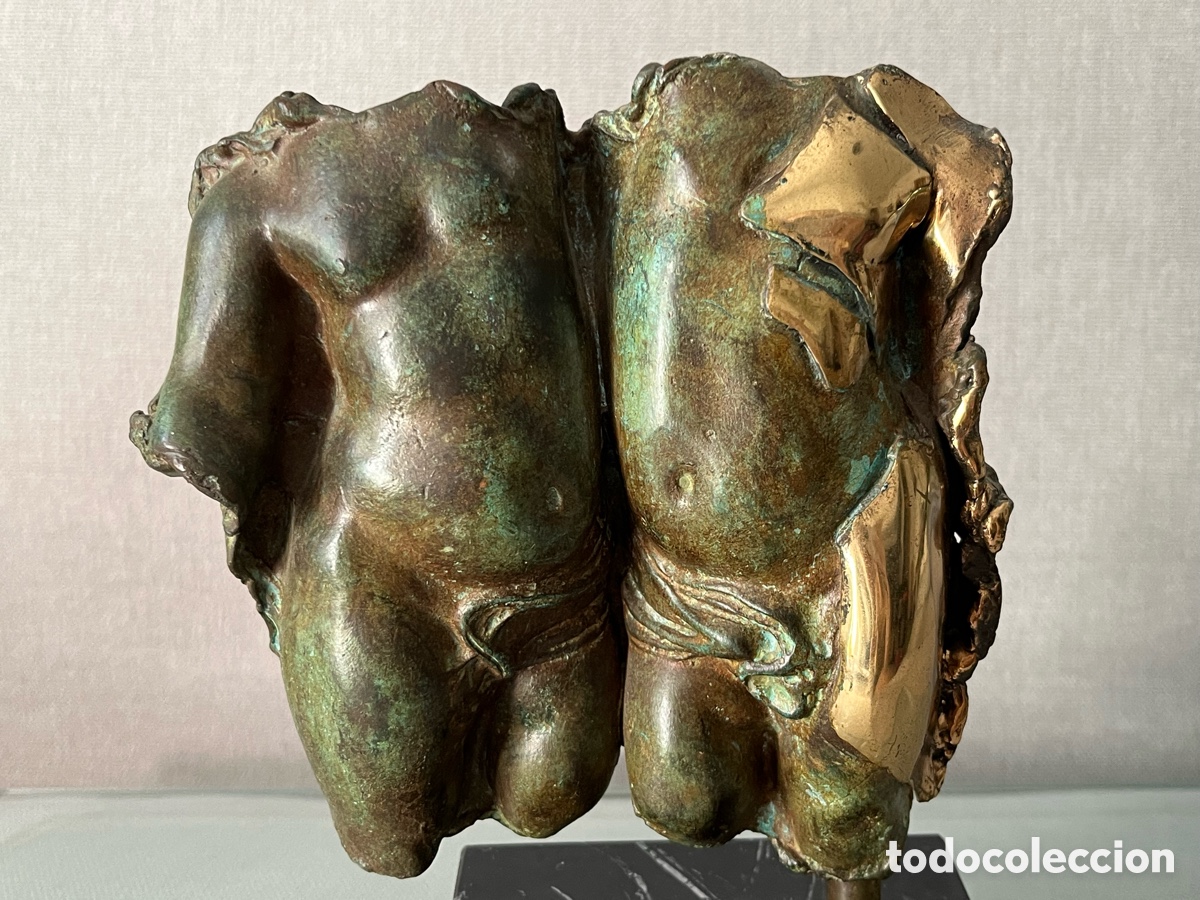 Arte: Escultura de bronce de Borghese. Firmada y numerada