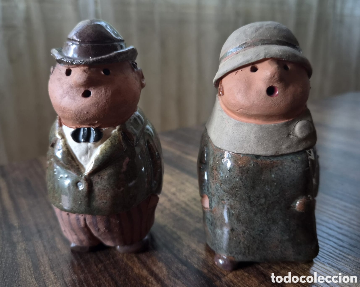 Arte: Pareja Escult&oacute;rica Cer&aacute;mica Terracota Firmada por Autor (Dolors) &ndash; Arte Hecho a Mano &ndash; &iexcl;ENV&Iacute;O GRATIS