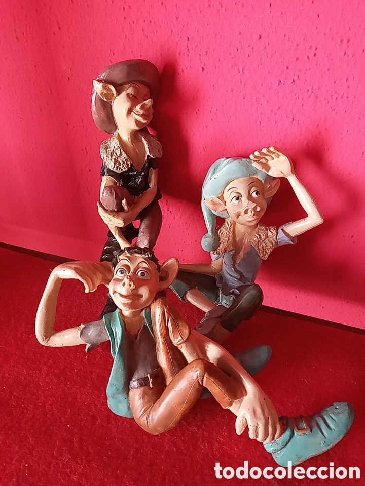Arte: 3 FIGURAS DE DUENDES - Foto 2