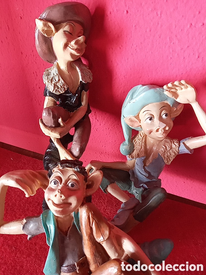 Arte: 3 FIGURAS DE DUENDES - Foto 3
