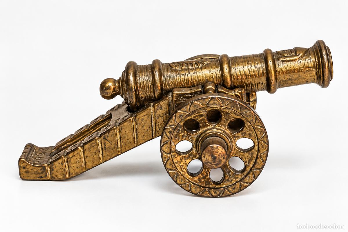 Arte: Ca&ntilde;&oacute;n Antiguo, Miniatura - Bronce Cincelado