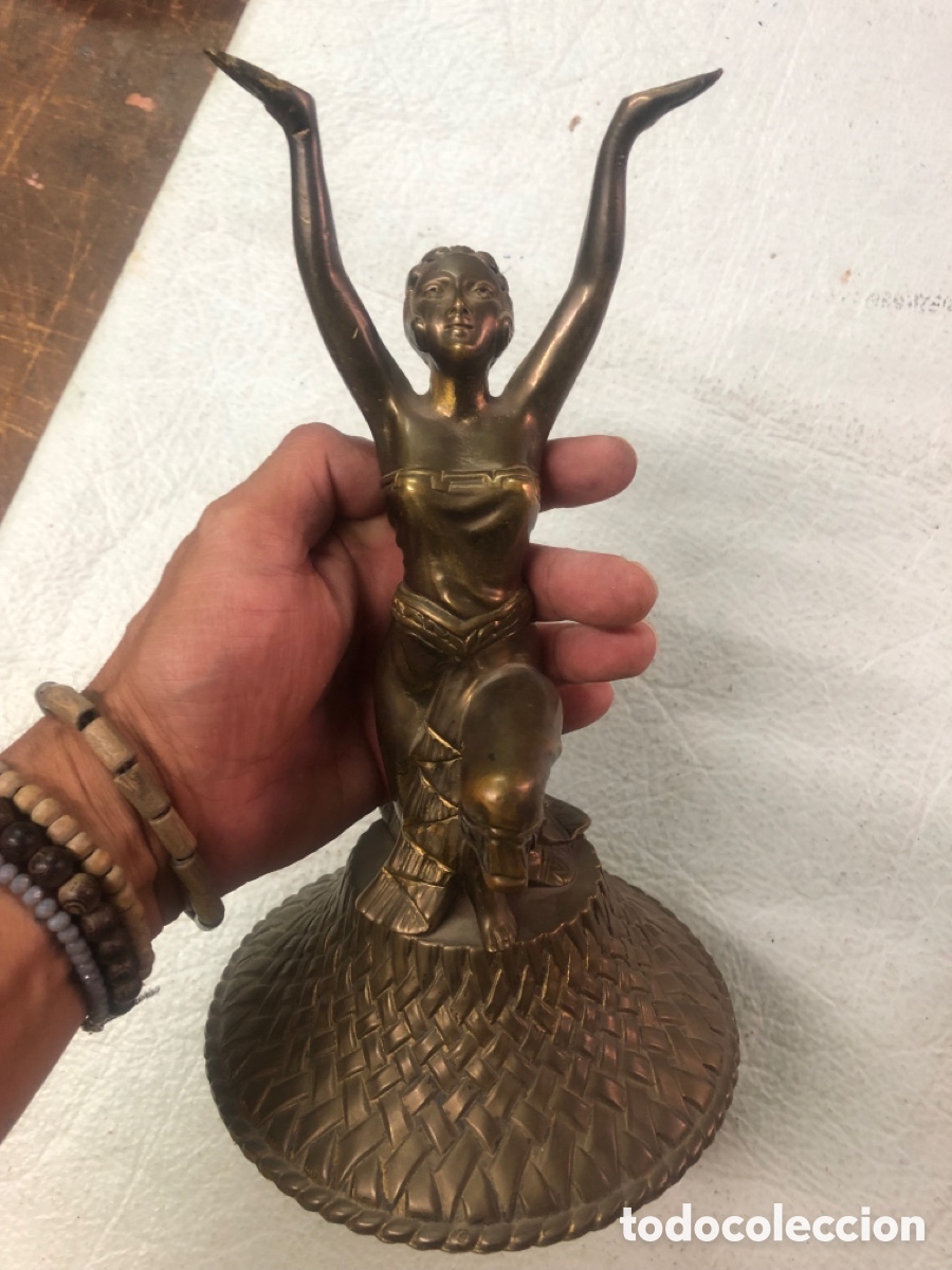 Arte: Figura de bronce medidas 8 cm de alto