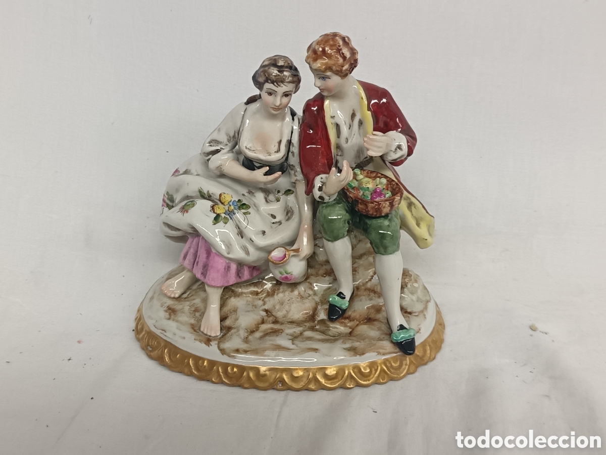 Arte: BONITA PORCELANA ESMALTADA Y VIDRIADA, HISPANIA