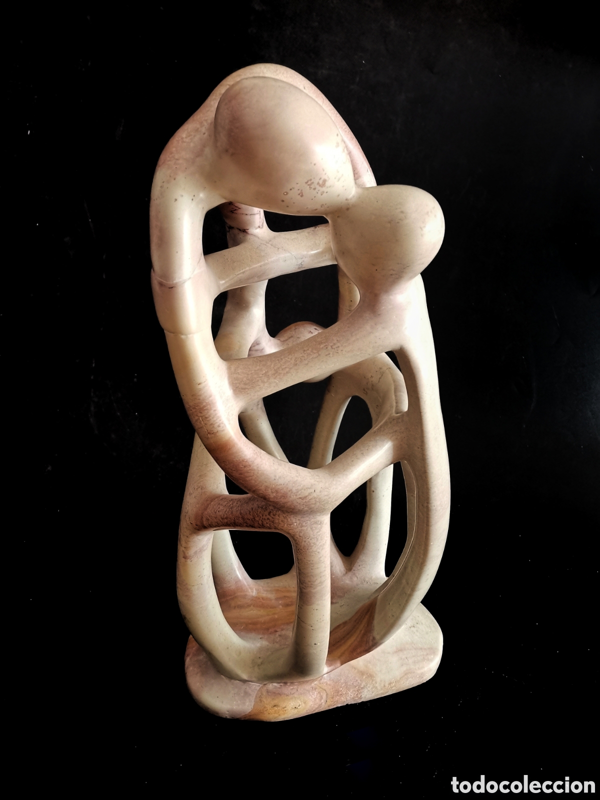 Art: PRECIOSA ESCULTURA GRANDE MODERNISTA REALIZADA EN ESTEATITA
