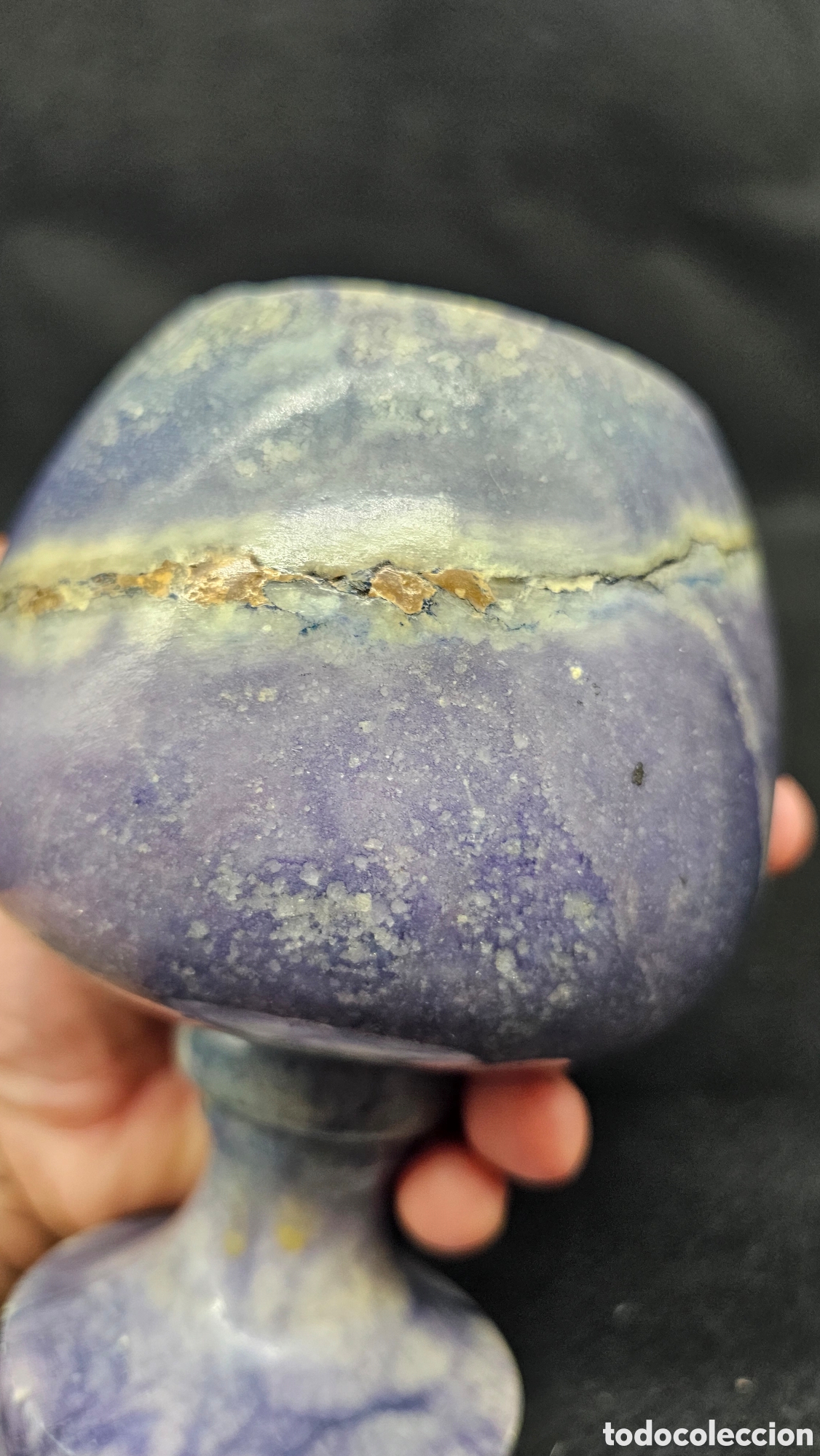 Arte: Copa de piedra tallada - Foto 8