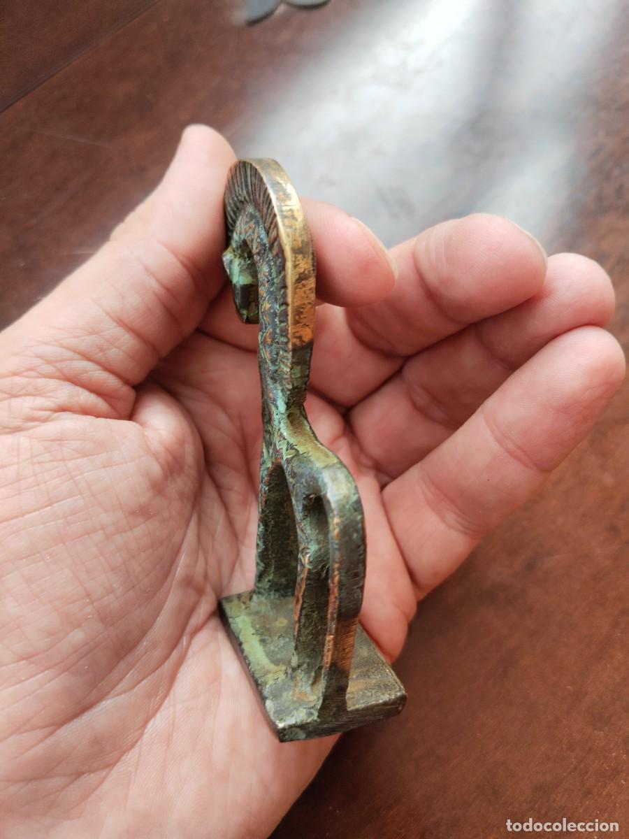 Arte: Caballito en bronce. Estilo Griego. - Foto 8