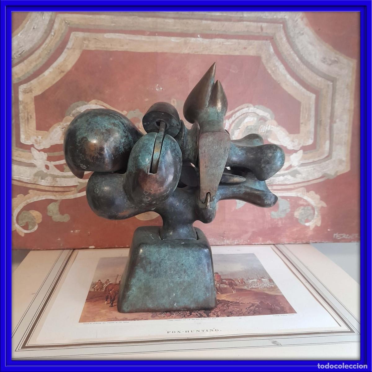 Arte: MAGNIFICO BRONCE ARTICULADO Y EROTICO DE FRANCISCO BARON (1931-2006)