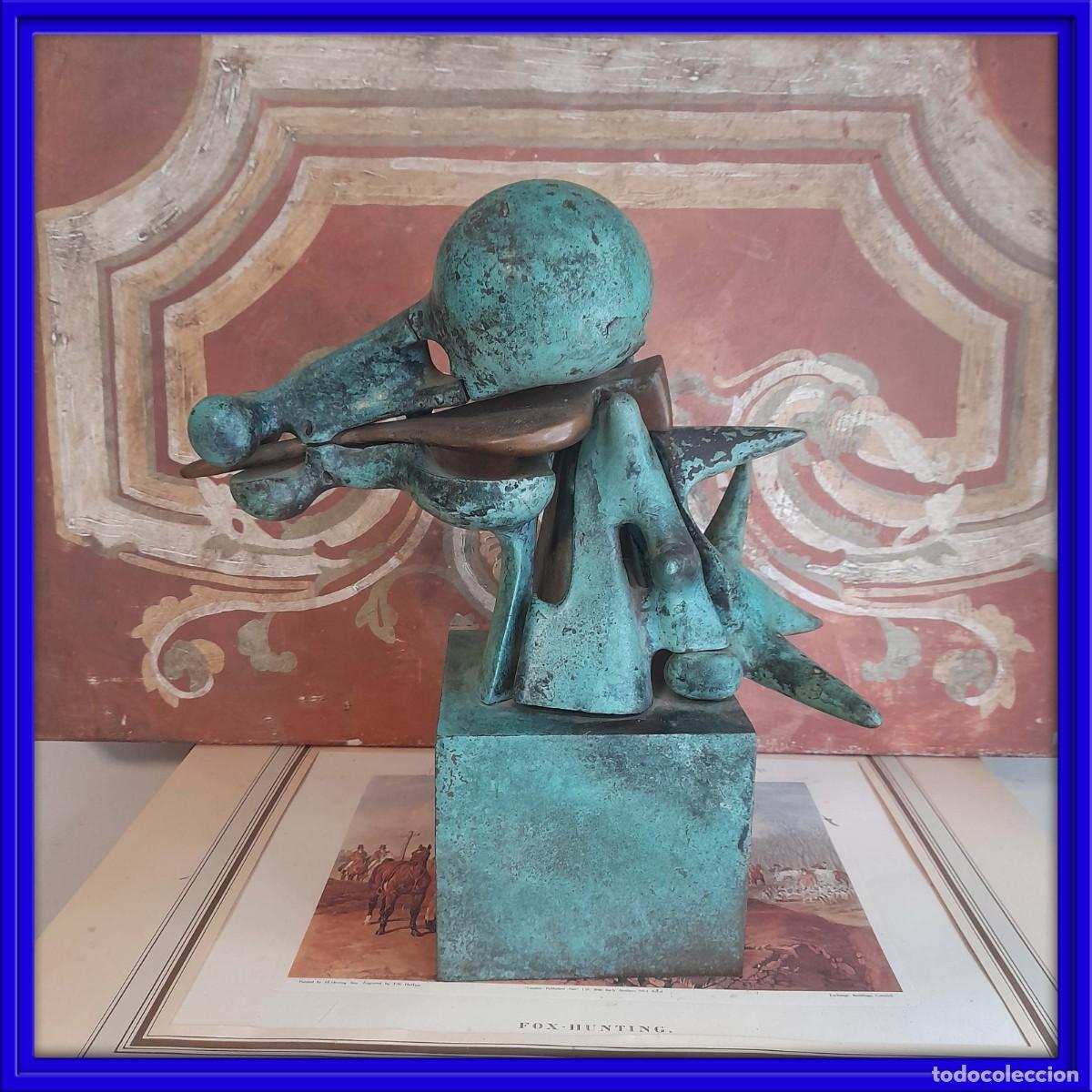 Arte: MAGNIFICO BRONCE DE CABALLO TROYANO DE FRANCISCO BARON 1931-2006)