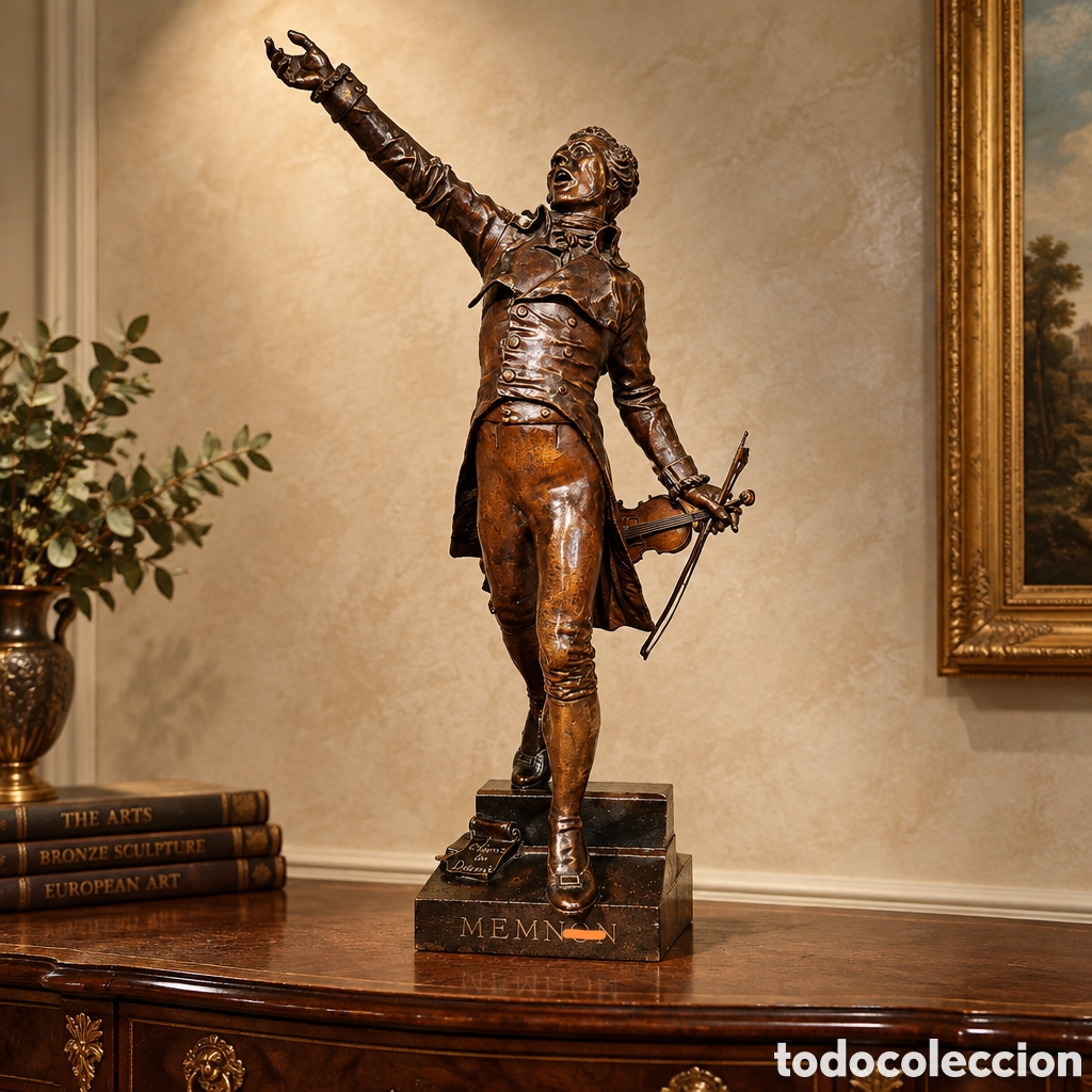 Arte: ESPECTACULAR ESCULTURA ELABORADA EN BRONCE