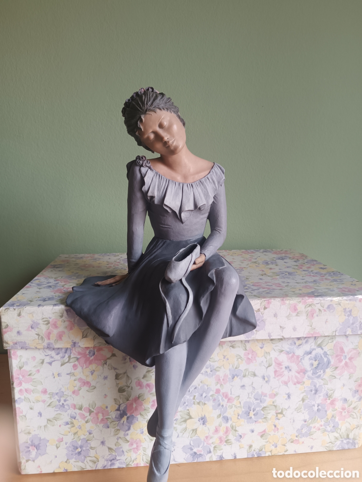 Arte: Escultura porcelana Elisa - Bailarina &rdquo;Sue&ntilde;os&rdquo; Ref. 9220 - Serie Limitada N&ordm; 2375 con certificado