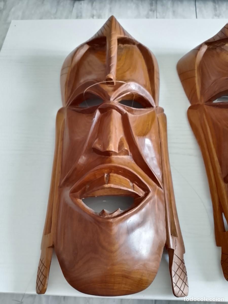 Arte: M&aacute;scaras de madera aut&eacute;ntica - Foto 6