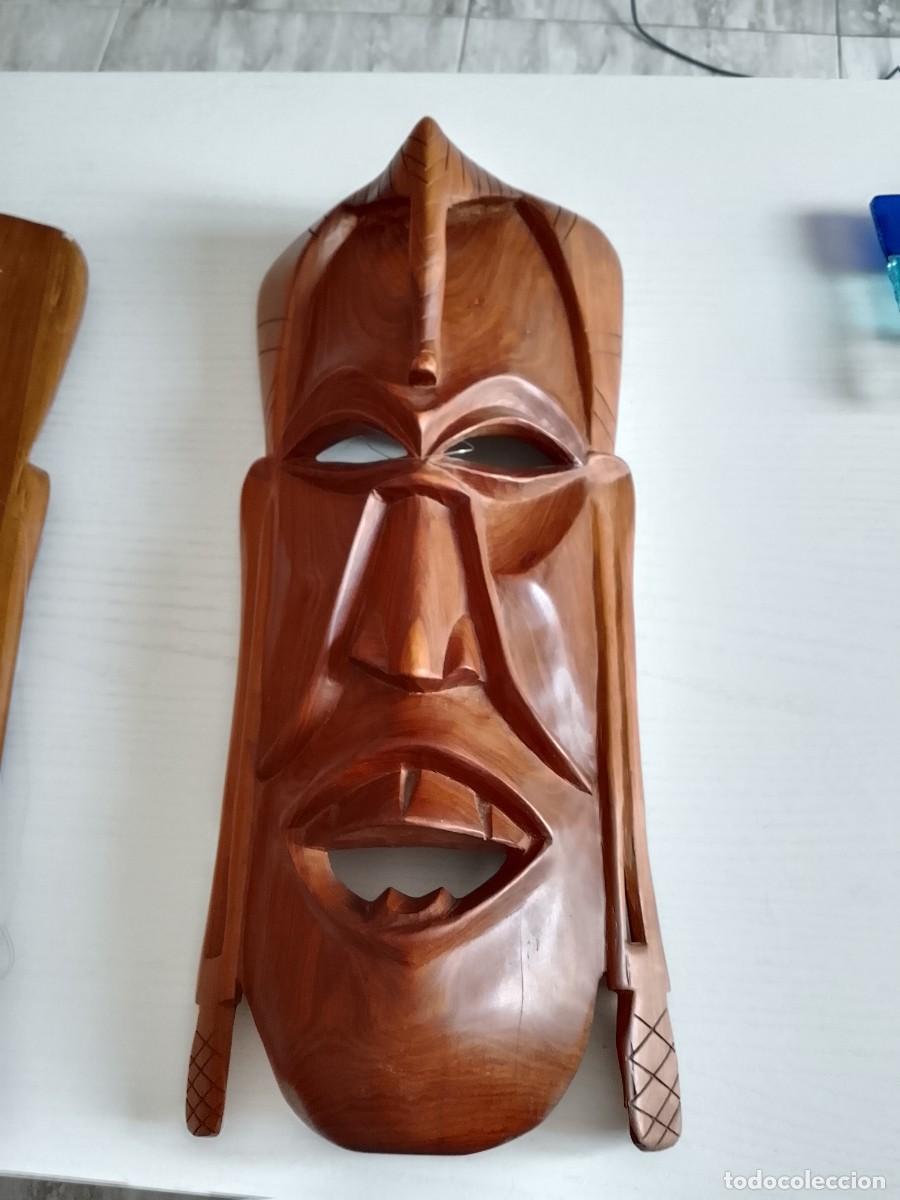 Arte: M&aacute;scaras de madera aut&eacute;ntica - Foto 7