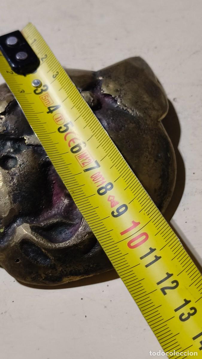 Arte: Cendrier bronze t&ecirc;te de chat 1960 - Foto 3