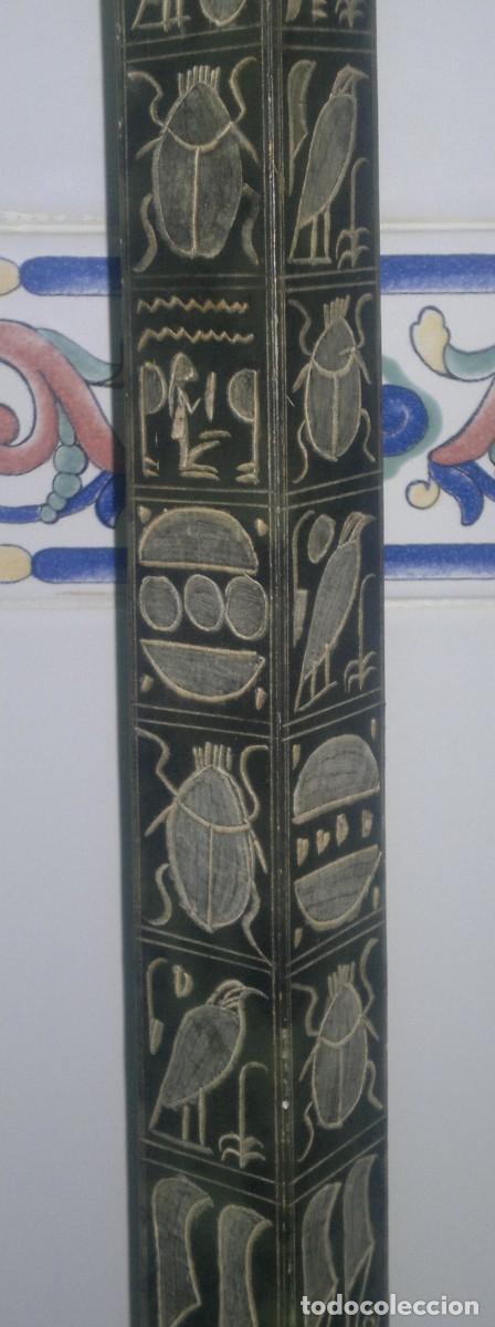 Arte: OBELISCO EGIPCIO, TRAIDO DE ASU&Aacute;N ALABASTRO VERDE