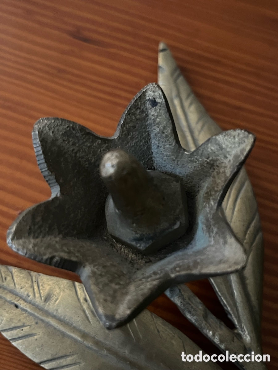 Arte: Cenicero flor bronce - Foto 2