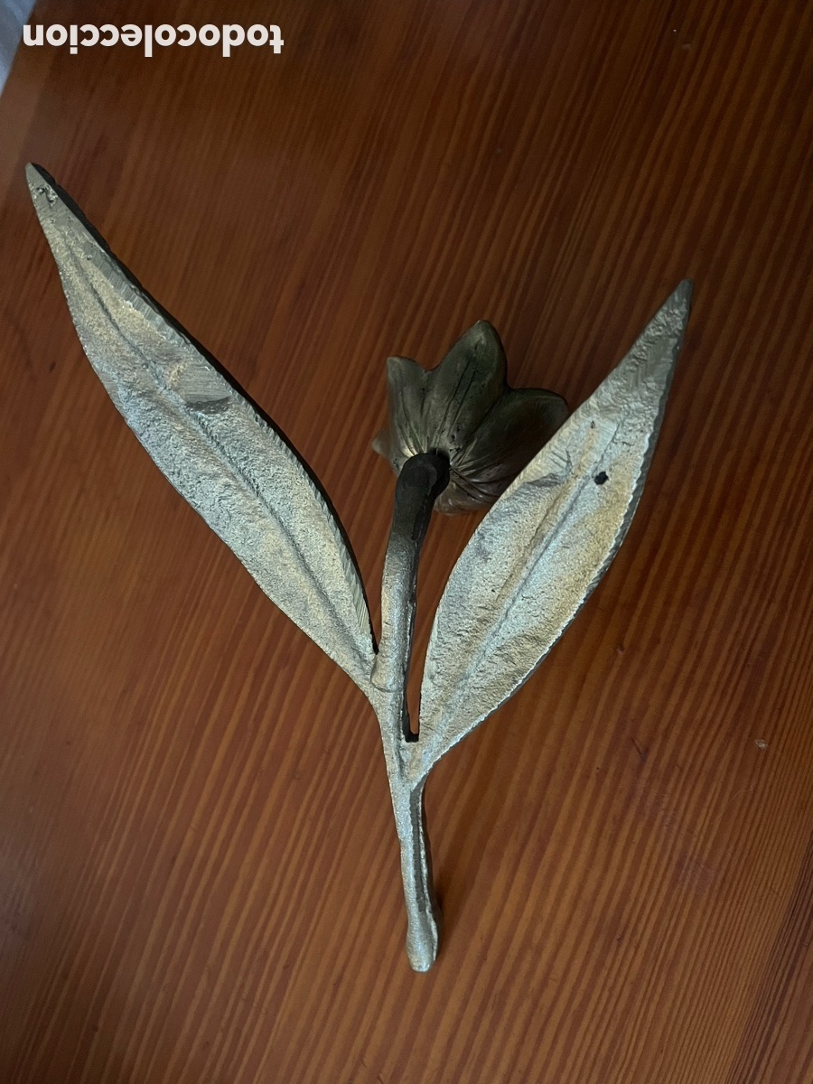 Arte: Cenicero flor bronce - Foto 5