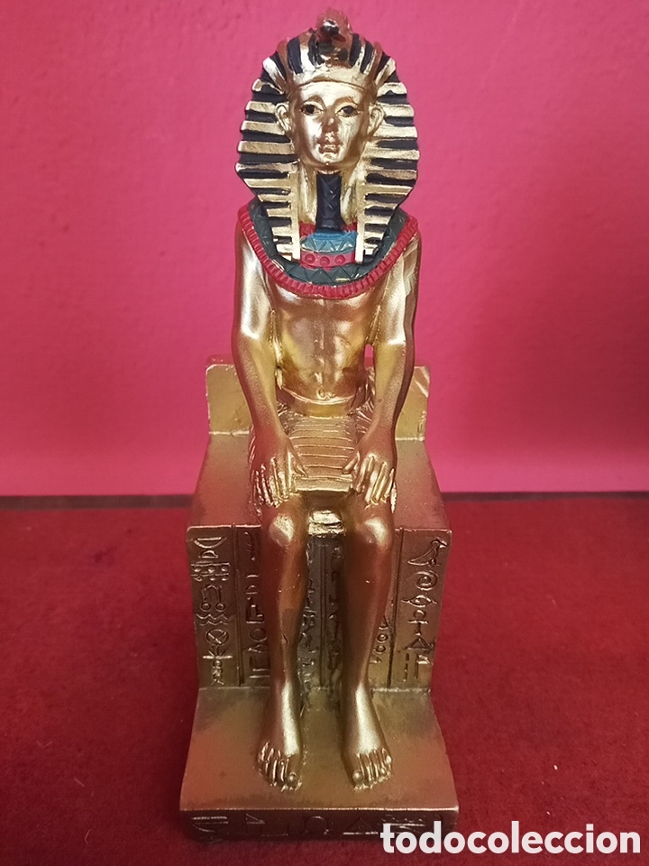 Arte: BONITA FIGURA EGIPCIA DE RAMSES II