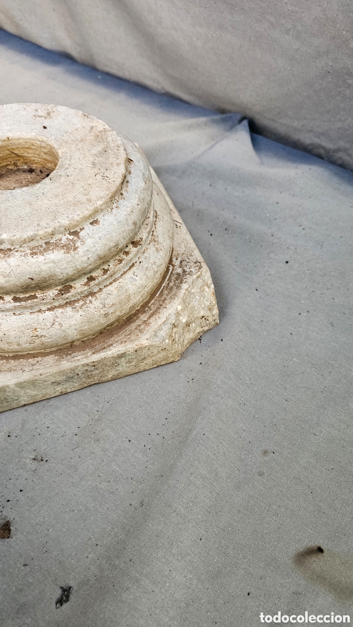 Arte: Antigua base / capitel de m&aacute;rmol - Foto 7