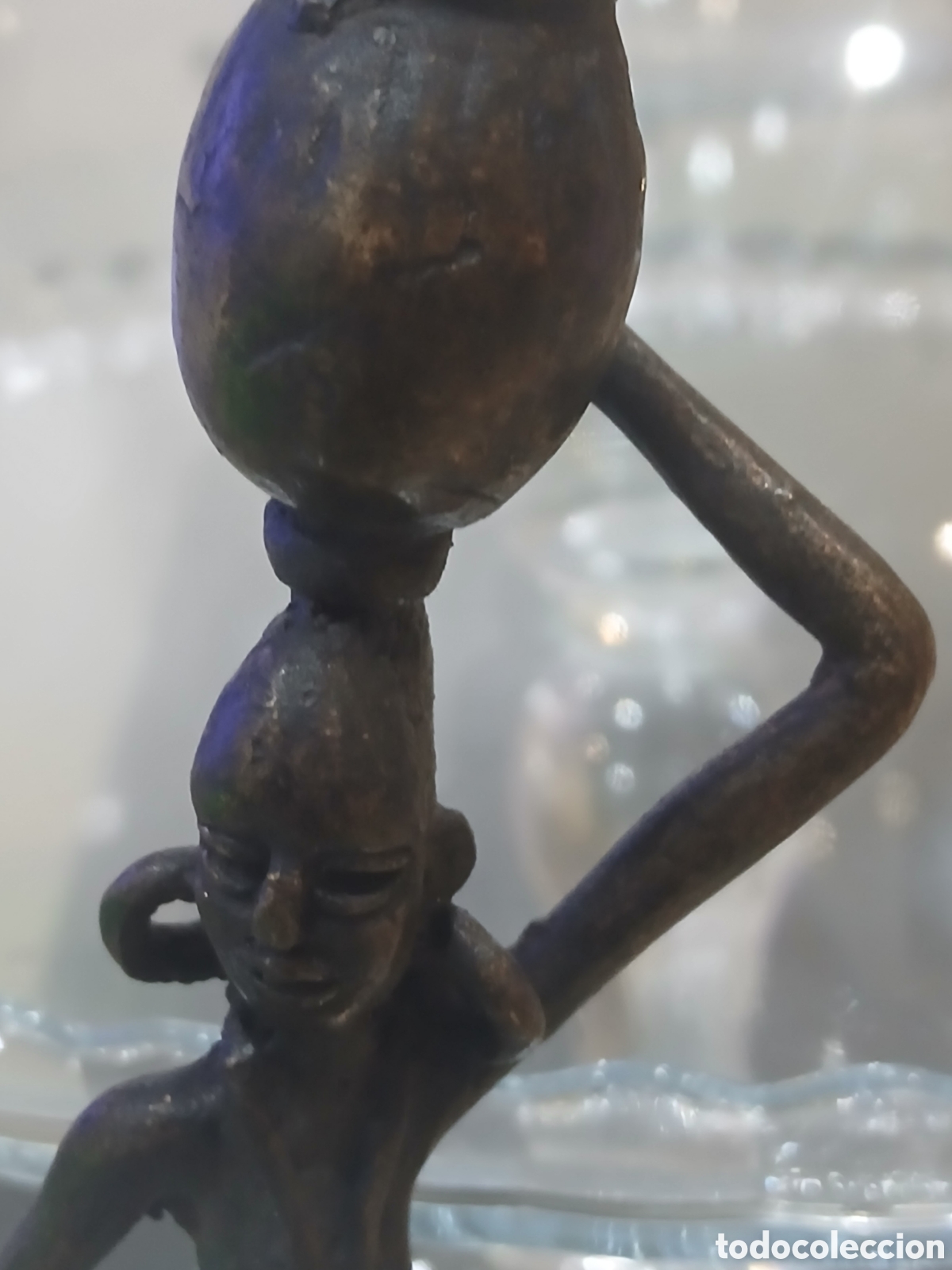 Arte: Pareja de bronces antiguos - Foto 11