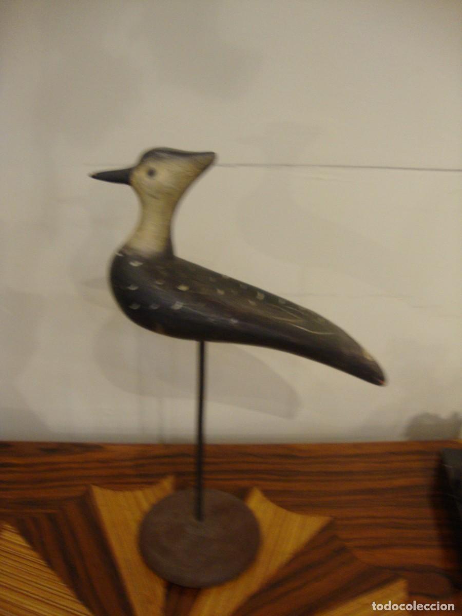 Art: Pato de reclamo realizado en madera