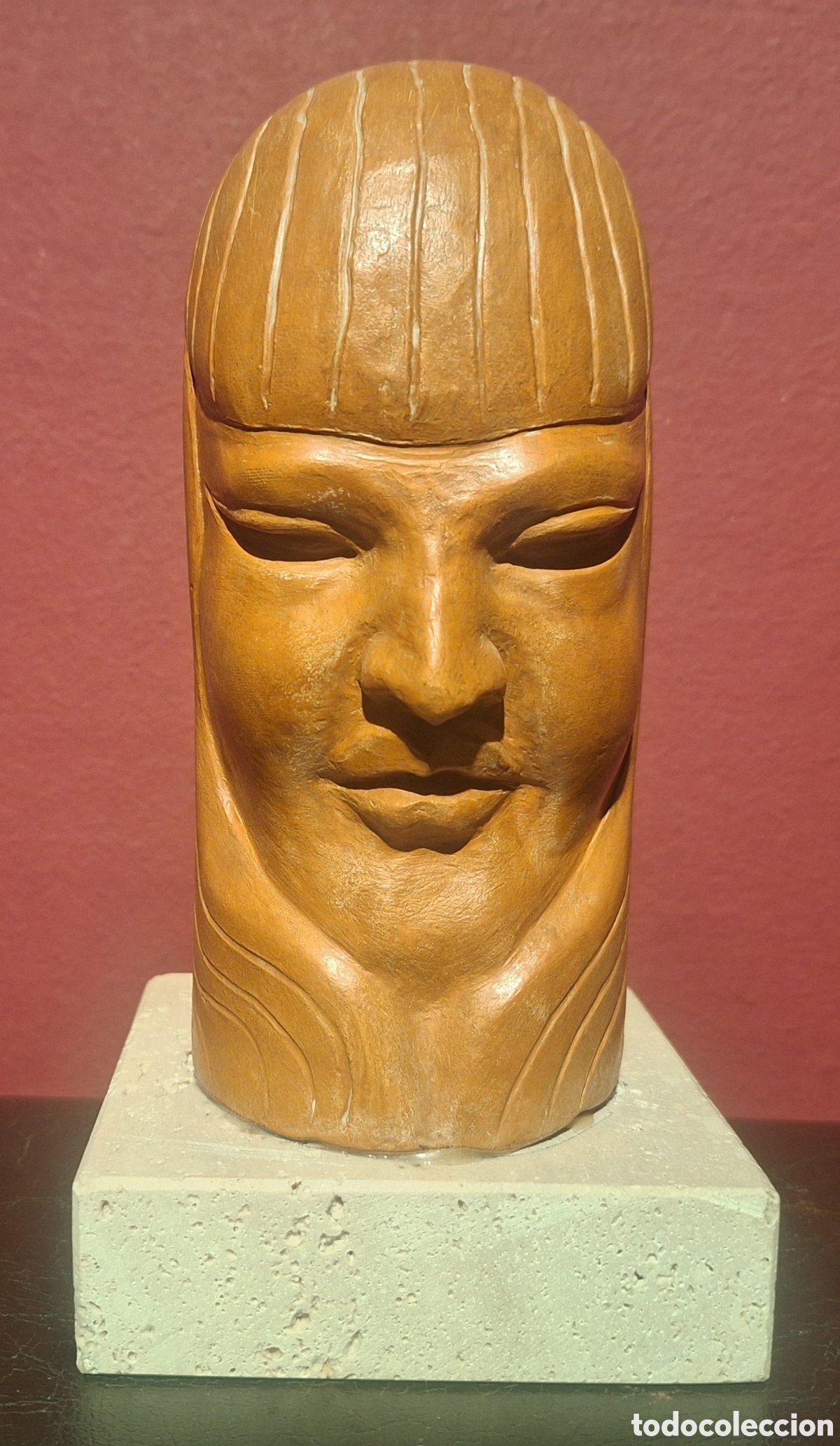 Arte: ROSTRO POR PERE VIDIELLA (REUS, 1893-1975). FECHADO EN 1936.