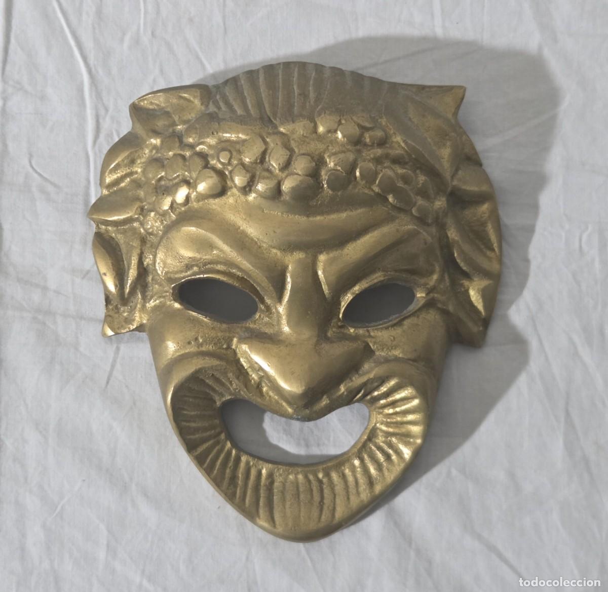 Arte: Careta de bronce forma de diablo - Foto 2
