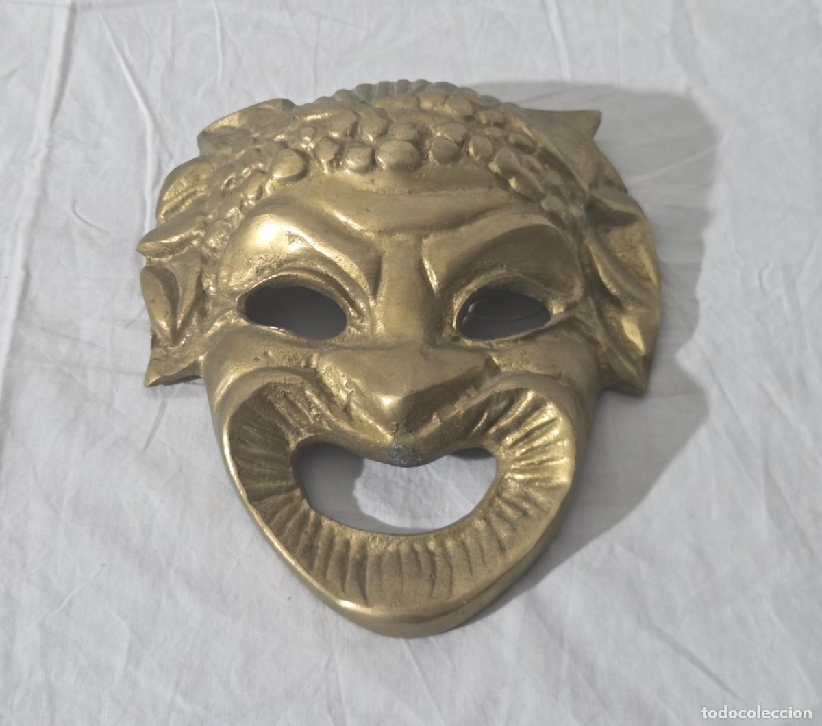 Arte: Careta de bronce forma de diablo - Foto 3
