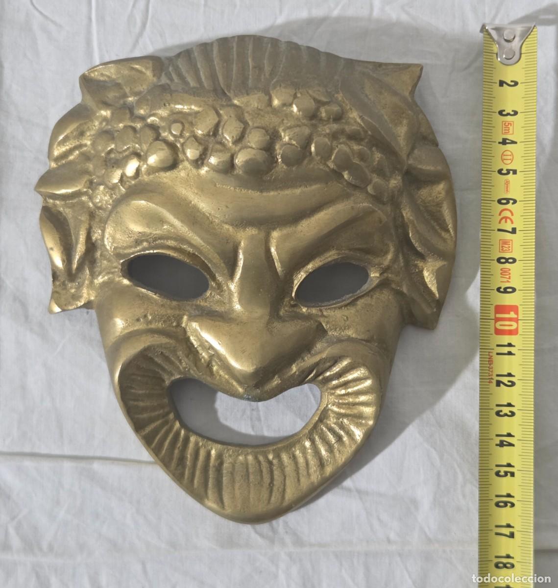 Arte: Careta de bronce forma de diablo - Foto 12